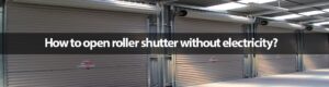 roller shutter